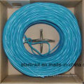 China Made Factory Price UTP Cat5e LAN Cable 1000FT Blue